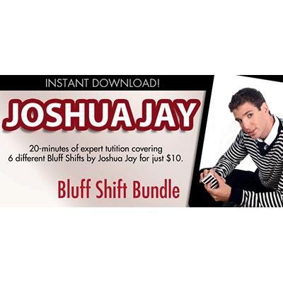 Bluff Shift Bundle by Joshua Jay and Vanishing, Inc. video DOWNLOAD -38622