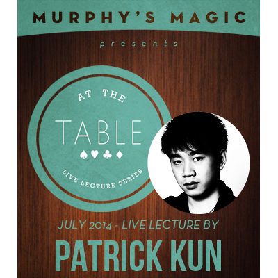 At the Table Live Lecture - Patrick Kun 7/9/2014 - video DOWNLOAD-41728