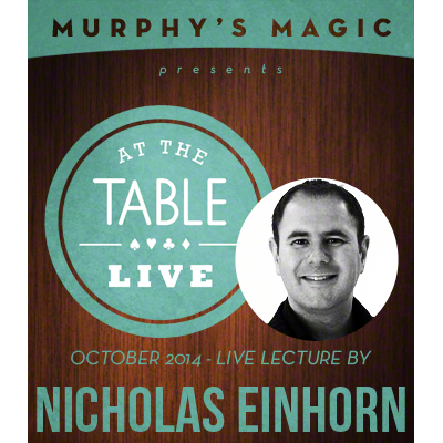 At the Table Live Lecture - Nicholas Einhorn 10/22/2014 - video DOWNLOAD-42522