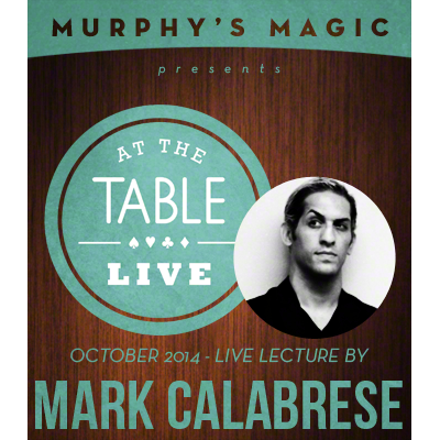 At the Table Live Lecture - Mark Calabrese 10/29/2014 - video DOWNLOAD-42526