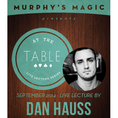 At the Table Live Lecture - Dan Hauss 9/10/2014 - video DOWNLOAD-42510