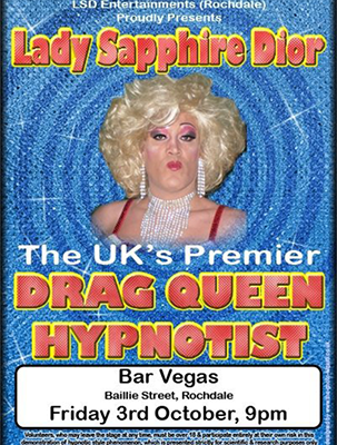 Drag Queen Comedy Stage Hypnosis Course by Jonathan Royle & Lady Sapphire Dior Mixed Media DOWNLOAD