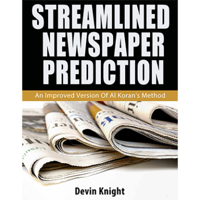 Streamlined Newspaper Prediction by Devin Knight eBook DOWNLOAD